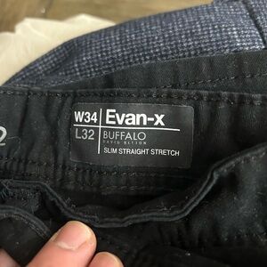 Buffalo David Bitton Evan-x Black Jeans